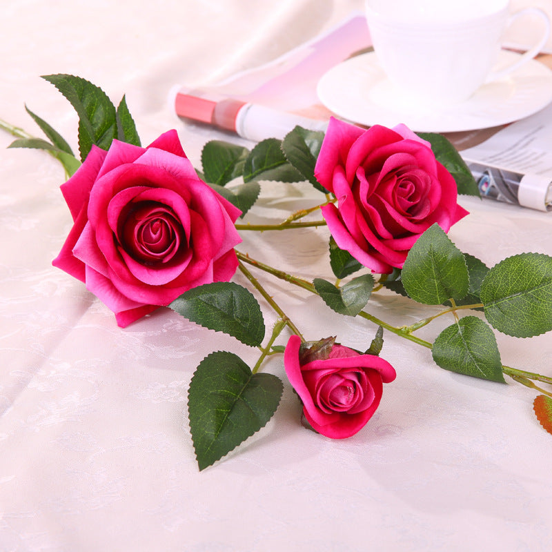 Artificial flower rose