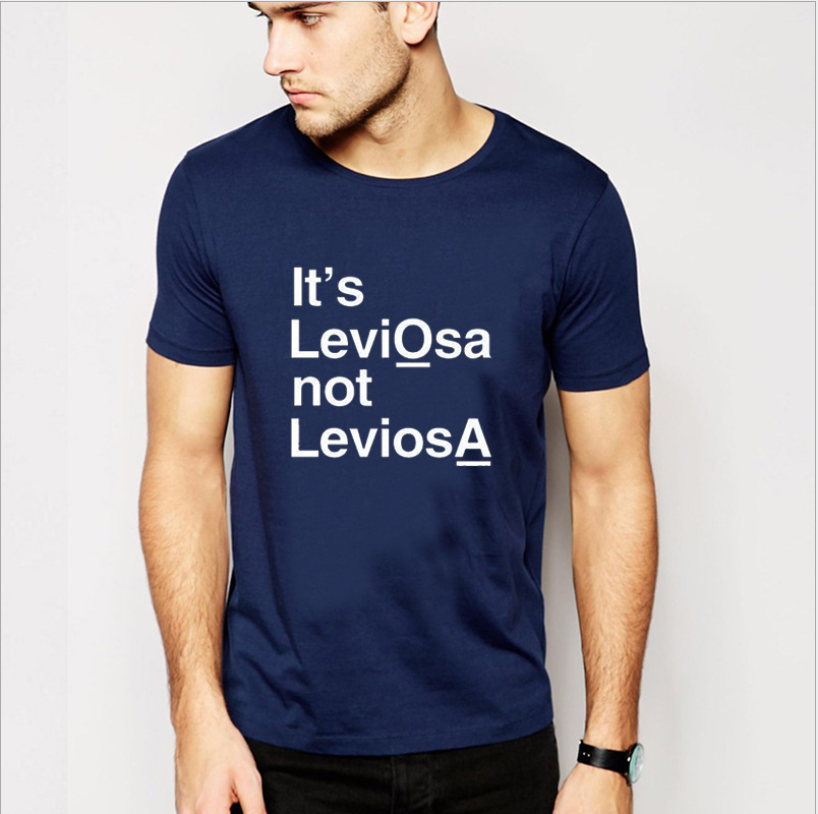 Compatible with Apple, It's leviosas not leviosa personality T-shirts for men and women European and American street short sleeves AliExpress