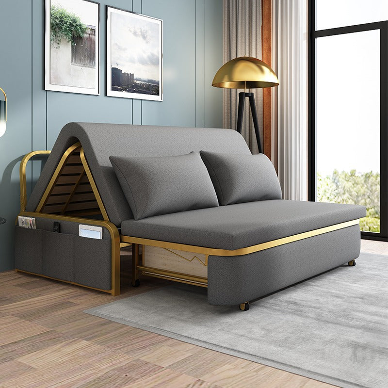 Light Luxury Sofa Bed Foldable Double Living Room